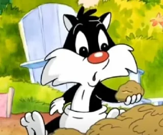 ⏳ emoji baby looney tunes by @cajunosuco Telegram sticker 17 of 81