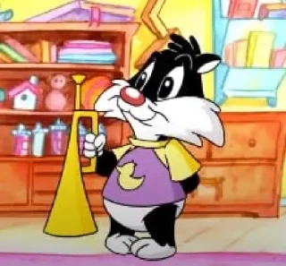 🧃 emoji baby looney tunes by @cajunosuco Telegram sticker 13 of 81