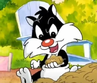 🧃 emoji baby looney tunes by @cajunosuco Telegram sticker 18 of 81