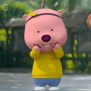 😊 emoji zanmang Loopy 露比 (1) @kal_pc Telegram sticker 12 of 50