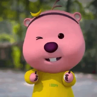 😊 emoji zanmang Loopy 露比 (1) @kal_pc Telegram sticker 3 of 50