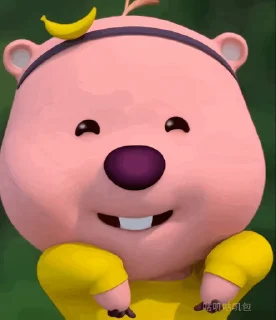 😊 emoji zanmang Loopy 露比 (1) @kal_pc Telegram sticker 11 of 50