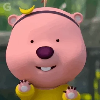 😊 emoji zanmang Loopy 露比 (1) @kal_pc Telegram sticker 17 of 50