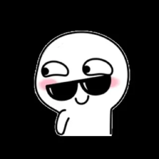 😉 emoji 🖤 @iprajwal 🖤 — @stckrRobot Telegram sticker 19 of 118