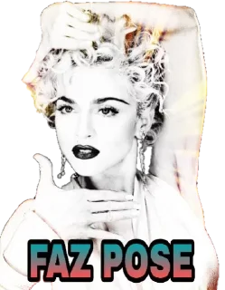 Sticker from Madonna