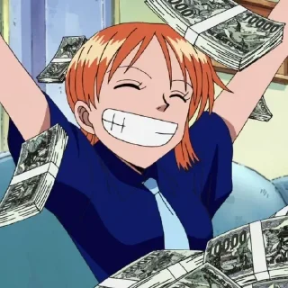 🤑 emoji One piece ¦ @figurinhasWa Telegram sticker 8 of 100