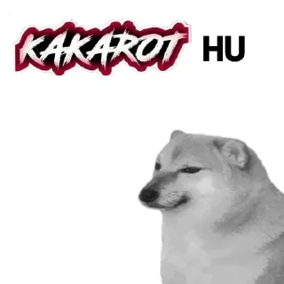 Sticker from Kakarot sticker