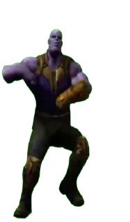 Sticker from Thanos