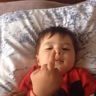Sticker from babys