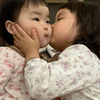 Sticker from babys