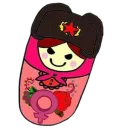 👧 emoji Comunista Telegram sticker 12 of 32