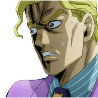 😧 emoji Jojo's Telegram sticker 13 of 55