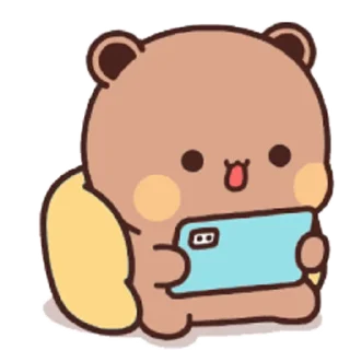 😊 emoji My Stickers熊貓一二 Telegram sticker 24 of 50