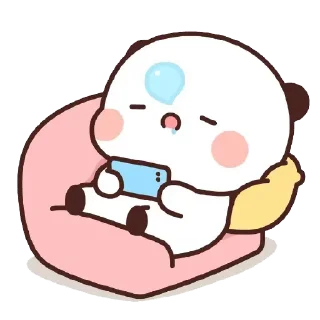 😊 emoji My Stickers熊貓一二 Telegram sticker 15 of 50