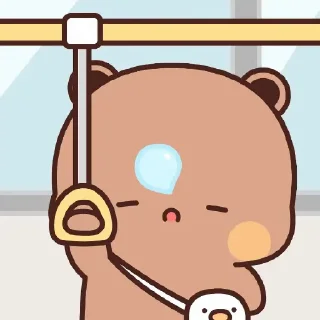 😊 emoji My Stickers熊貓一二 Telegram sticker 17 of 50