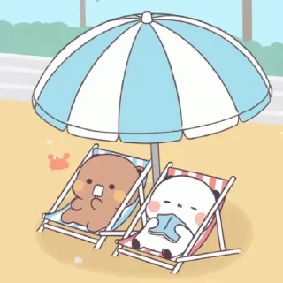 😊 emoji My Stickers熊貓一二 Telegram sticker 13 of 50