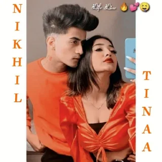 Sticker from nikhil&tinaa