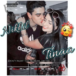 Sticker from nikhil&tinaa