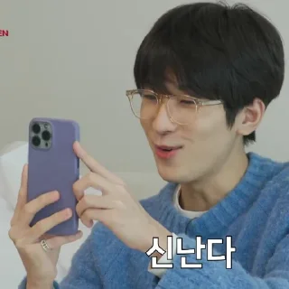 🧊 emoji @STIKERSVT : Wonwoo The Truman Show of Mr. SVT's #1 Telegram sticker 8 of 30