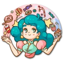 Sticker from Sweet