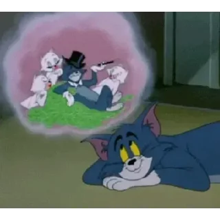 ❇️ emoji Tom and jerry Telegram sticker 24 of 29
