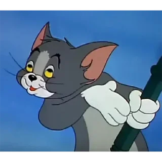 Sticker from Tom and jerry