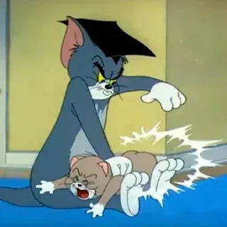 ❇️ emoji Tom and jerry Telegram sticker 17 of 29