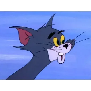 Sticker from Tom and jerry