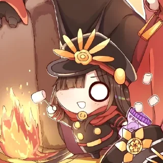 Sticker from 🥰 | Chibi Oda ᨒ @KurumiFan ⛩️