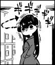 Sticker from Komi-san