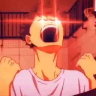 Sticker from animes