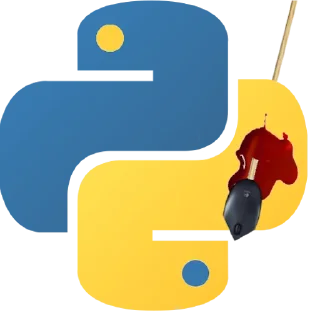 Sticker from Python