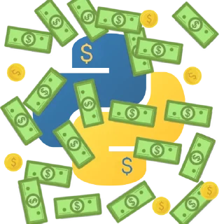 🤑 emoji Python Telegram sticker 18 of 33