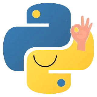 👌 emoji Python Telegram sticker 24 of 33