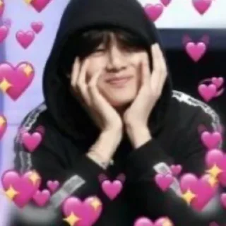 Sticker from Kim Taehyung