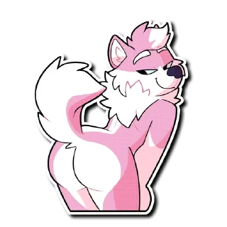 🍑 emoji Marshmallow Telegram sticker 8 of 16