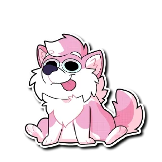 😋 emoji Marshmallow Telegram sticker 6 of 16