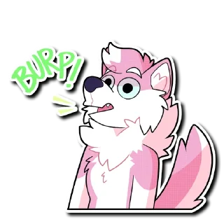 🗯 emoji Marshmallow Telegram sticker 13 of 16