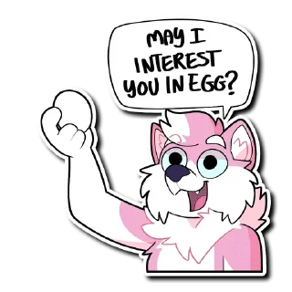 🥚 emoji Marshmallow Telegram sticker 9 of 16