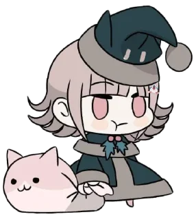 Sticker from Danganronpa Padoru @Gian_TGX