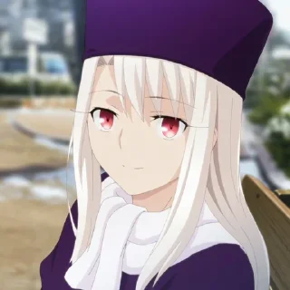 😏 emoji Illyasviel von Einzbern • @animestickersii Telegram sticker 16 of 53