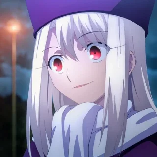 😏 emoji Illyasviel von Einzbern • @animestickersii Telegram sticker 12 of 53