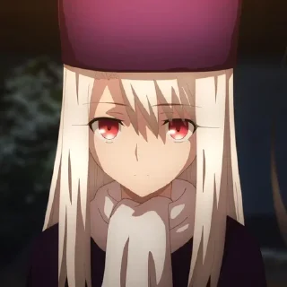 😓 emoji Illyasviel von Einzbern • @animestickersii Telegram sticker 18 of 53