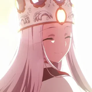 😇 emoji Illyasviel von Einzbern • @animestickersii Telegram sticker 5 of 53