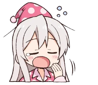 😴 emoji ONIICHAN WA OSHIMAI Telegram sticker 10 of 24