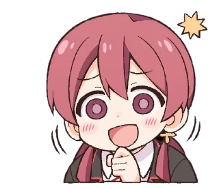 😳 emoji ONIICHAN WA OSHIMAI Telegram sticker 21 of 24