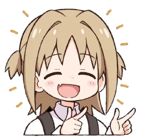 😝 emoji ONIICHAN WA OSHIMAI Telegram sticker 23 of 24