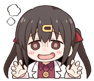 😘 emoji ONIICHAN WA OSHIMAI Telegram sticker 15 of 24