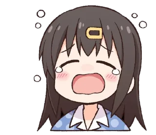 😭 emoji ONIICHAN WA OSHIMAI Telegram sticker 12 of 24