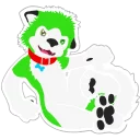 😏 emoji Furry Telegram sticker 24 of 61